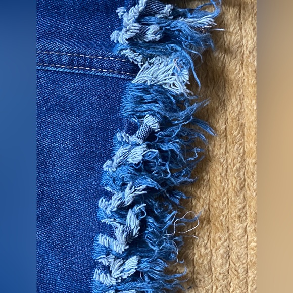 High Waist Denim Skirt |The color is blue and size is medium | Shein - Picture 6 of 13